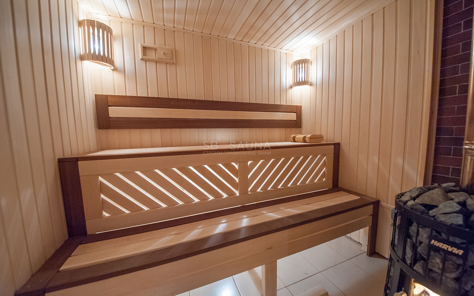 Готовый проект русской бани на дровах в ст. Динской – SB Sauna