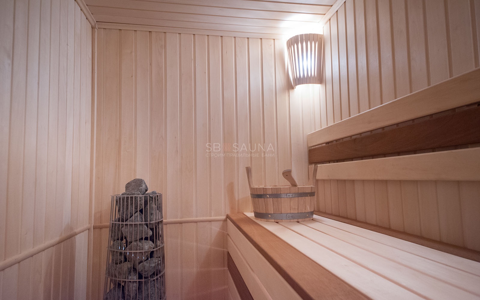 Готовый проект русской бани из канадского кедра в хуторе Ленина – SB Sauna