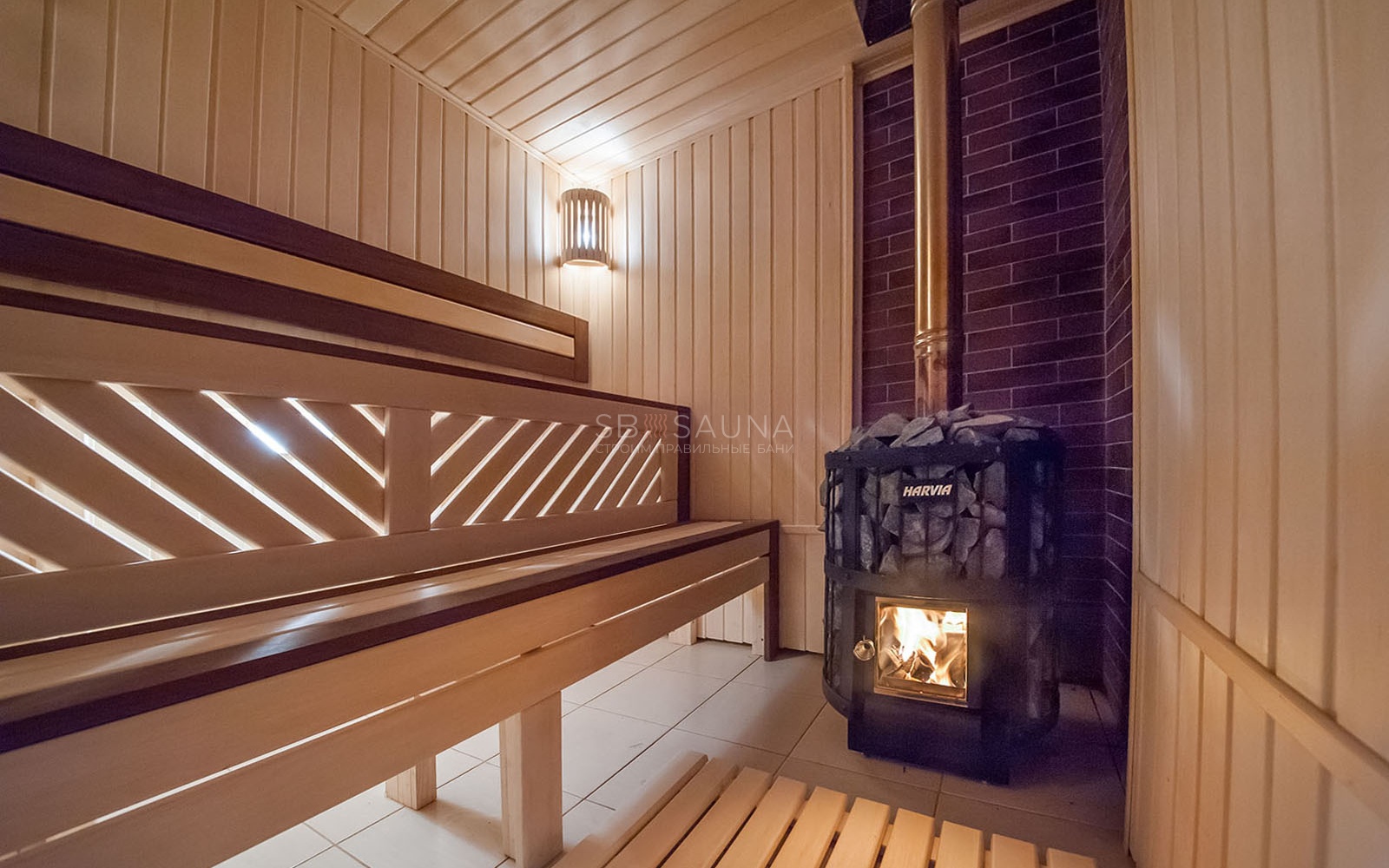 Готовый проект русской бани на дровах в ст. Динской – SB Sauna