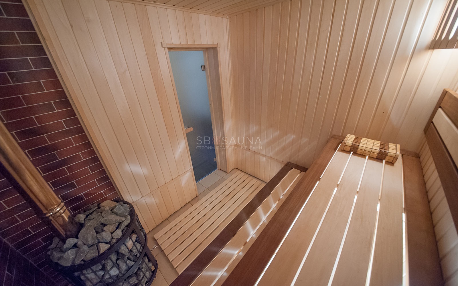 Готовый проект русской бани на дровах в ст. Динской – SB Sauna